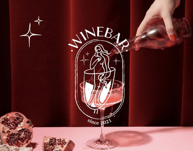 Wine & Cheese Shop Branding