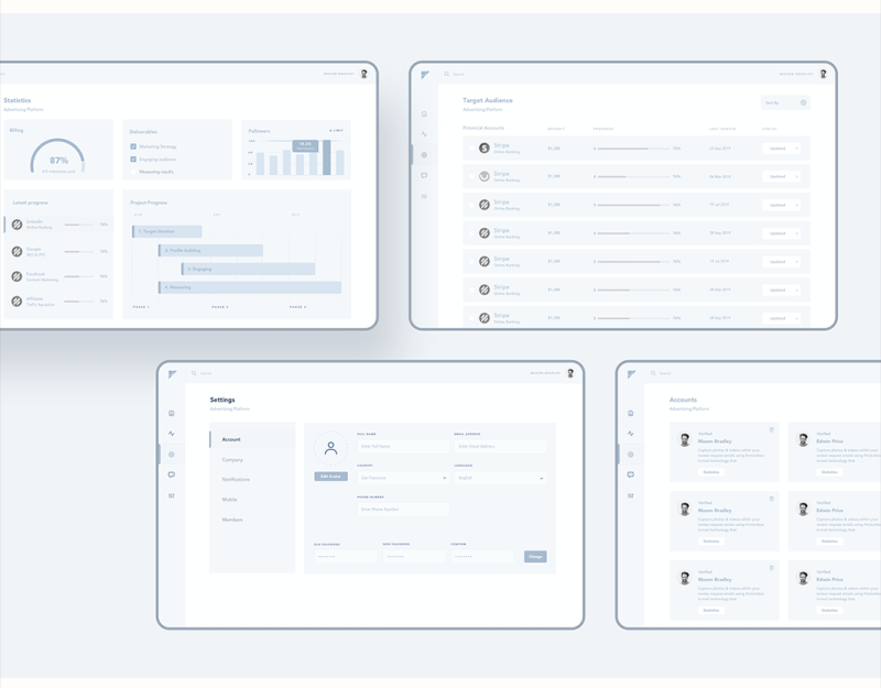 Sales and Project Management for Advertising